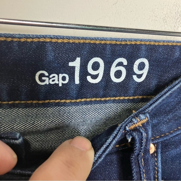 Gap Long & lean trouser jeans size 35R - Picture 3 of 7